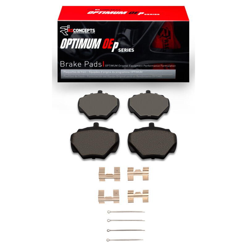 Land Rover Discovery Brake Pads - Rear - R1 Concepts - Optimum OE - `74-`16